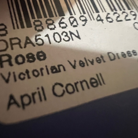 Dusty Pink Velvet Dress$170 New Y2K Gunny Renaissance Romantic Festival Boho - Picture 12 of 12